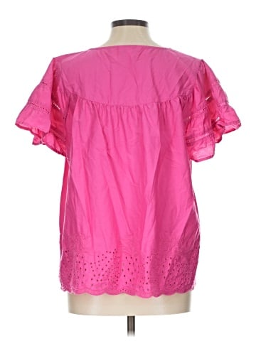 Crown & Ivy Short Sleeve Blouse (view 2)