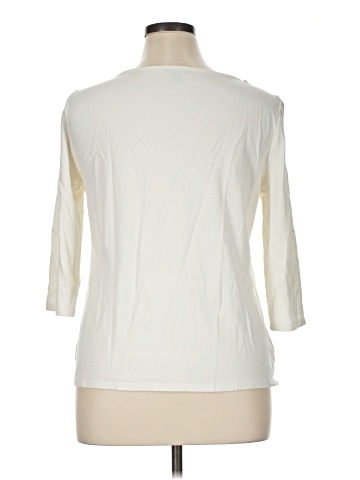 Ann Taylor Factory 3/4 Sleeve T-Shirt (view 2)