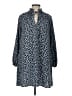 H&M Blue Casual Dress Size 10 - photo 1