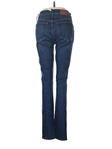 Madewell Tall 8" Skinny Jeans in Greendale Wash (view 2)