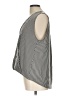 Rag & Bone 100% Silk Gray Sleeveless Silk Top Size L - photo 5