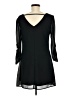 Speechless Solid Black Casual Dress Size M - photo 2
