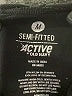 Active Black Long Sleeve Polo Size M - photo 7