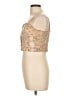 Hollister Gold Sleeveless Blouse Size L - photo 5