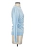 L.K. Bennett Blue Turtleneck Sweater Size S - photo 4
