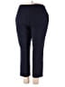 Black Label by Evan Picone Solid Blue Dress Pants Size 18 - photo 2