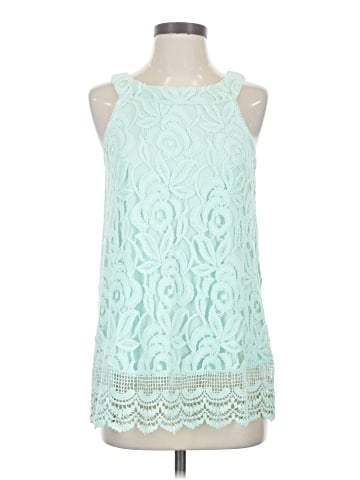 Lauren Michelle Sleeveless Blouse (view 1)