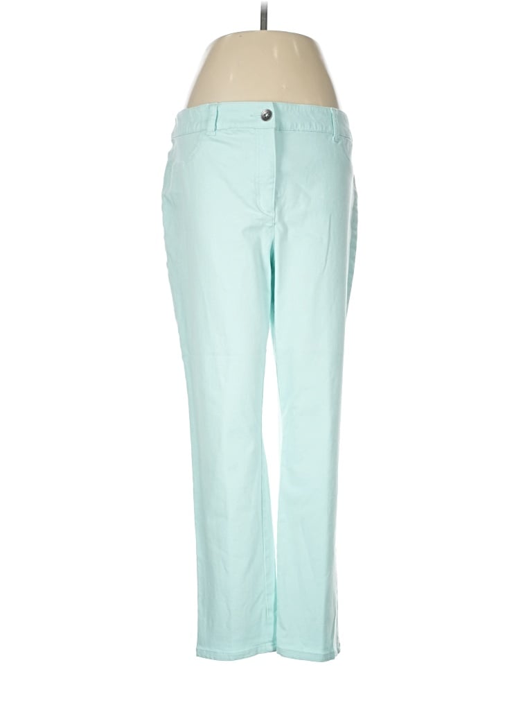 Pre-owned Chico's Casual Pants In Teal