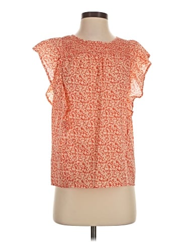 Banana Republic Factory Store Short Sleeve Blouse (view 1)