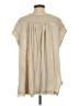 Free People Tan Short Sleeve Blouse Size XS - photo 2
