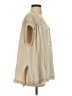 Free People Tan Short Sleeve Blouse Size XS - photo 4