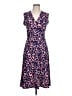 Leota Print Blue Casual Dress Size L - photo 1