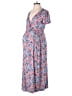 Seraphine Floral Blue Pink Jumpsuit Size 4 Maternity - photo 1