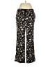 Old Navy 100% Viscose Floral Black Casual Pants Size M - photo 1