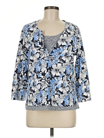 Croft & Barrow 3/4 Sleeve Blouse (view 1)