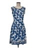 Max Studio Paisley Blue Cocktail Dress Size M - photo 1