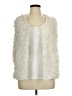 Cal Style 100% Polyester Ivory Faux Fur Vest Size XL - photo 1