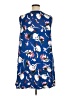 Apt. 9 Print Blue Casual Dress Size XL - photo 2