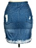 Unbranded Blue Denim Skirt Size XL - photo 2