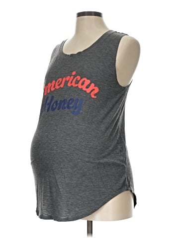 Isabel Maternity Sleeveless T-Shirt (view 1)
