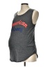 Isabel Maternity Gray Sleeveless T-Shirt Size Lg Maternity - photo 1