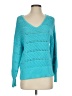 Tommy Bahama 100% Baumwolle Teal Pullover Sweater Size XS - photo 1