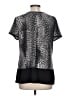 Susan Lawrence Black Short Sleeve Top Size L - photo 2