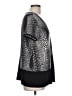 Susan Lawrence Black Short Sleeve Top Size L - photo 4