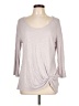 Maurices Gray 3/4 Sleeve Top Size L - photo 1