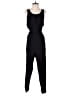 Nicole by Nicole Miller Solid Black Jumpsuit Size L - photo 1