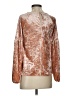 LC Lauren Conrad Brown Long Sleeve Blouse Size XS - photo 1