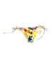 Raisins Print Yellow Swimsuit Bottoms Size M - photo 1