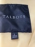 Talbots 100% Polyester Metallic Gold Vest Size L - photo 6