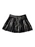Zara 100% Polyurethane Metallic Black Skirt Size 8 - 9 - photo 1