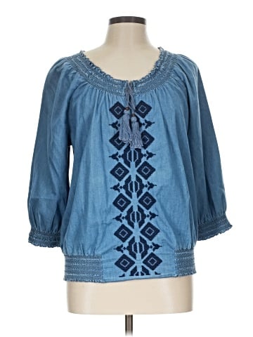 Style&Co 3/4 Sleeve Blouse (view 1)
