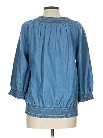 Style&Co 3/4 Sleeve Blouse (view 2)
