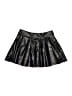 Zara 100% Polyurethane Metallic Black Skirt Size 8 - 9 - photo 2