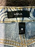Aqua 100% Cotton Paisley Silver Shorts Size 27 waist - photo 3