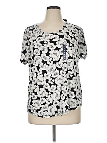 Lands' End Short Sleeve Blouse (view 1)