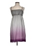 Liquid 100% Silk Gray Cocktail Dress Size 4 - photo 1