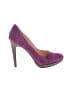 Cole Haan Color Block Purple Heels Size 8 1/2 - photo 1