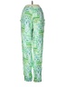 Olivaceous 100% Rayon Print Green Sweatpants Size M - photo 2