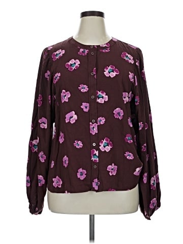 Ann Taylor LOFT Long Sleeve Blouse (view 1)