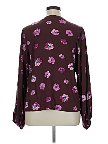 Ann Taylor LOFT Long Sleeve Blouse (view 2)
