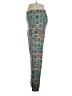 Lularoe Print Teal Casual Pants Size 1X (Tall & Curvy) - photo 5