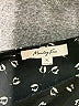 Monday Fun Stars Black Short Sleeve Top Size XL - photo 7
