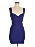 Herve Leger Color Block Blue Cocktail Dress Size M - photo 1