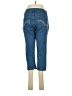 Lee 100% Spandex Solid Blue Jeans Size 6 (petite) - photo 2