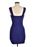 Herve Leger Color Block Blue Cocktail Dress Size M - photo 2