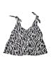 Lands' End Print Black Swimsuit Top Size 18W - photo 1